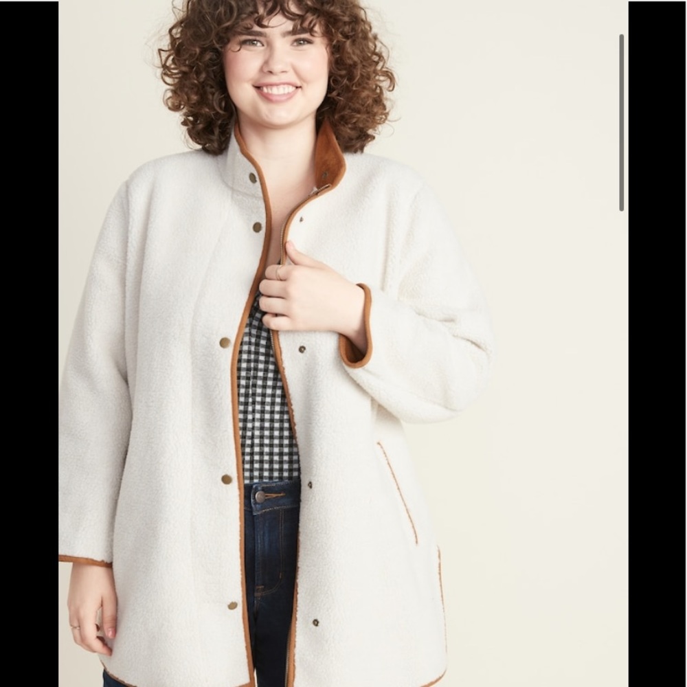 Old Navy Sherpa Women’s Coat 3x